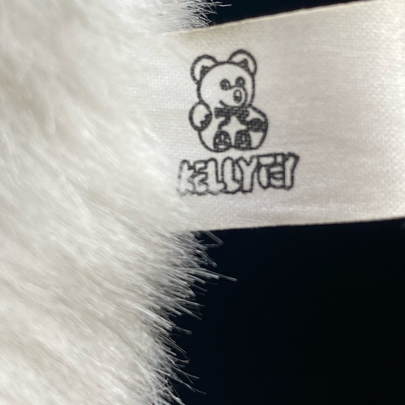 Vintage HTF White Lion Cub Realistic stuffed animal plush 26 - Picture 7 of 7